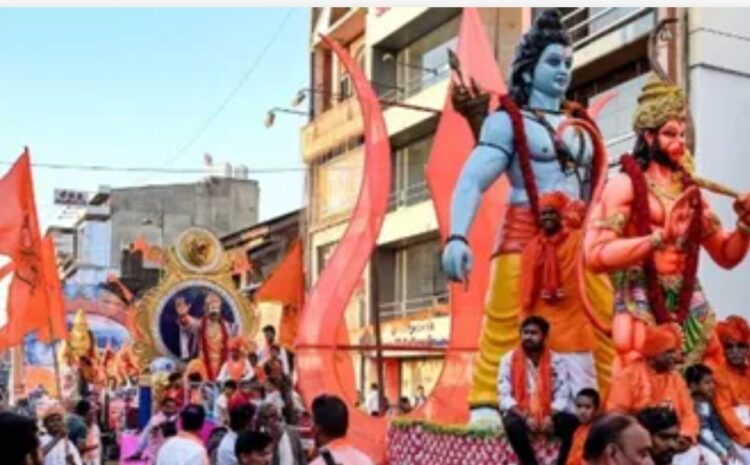  दिल्ली के जहांगीरपुरी में शोभायात्रा से पहले बैरिकेडिंग,ड्रोन से निगरानी,बंगाल में CRPF का मार्च