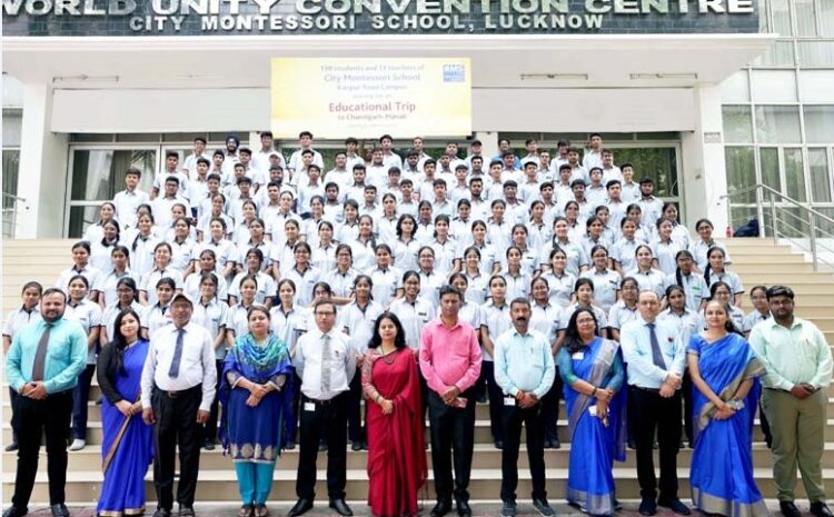  मनाली-चंडीगढ़ की शैक्षिक यात्रा पर रवाना हुआ सी.एम.एस. का 145 सदस्यीय छात्र दल