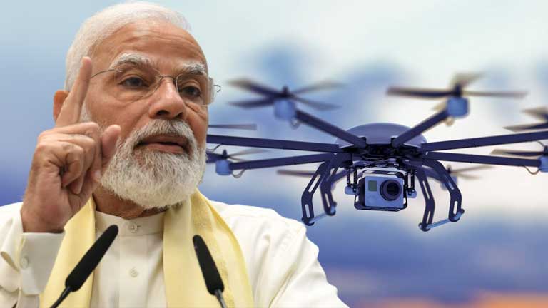 India will become a global drone hub said PM Modi