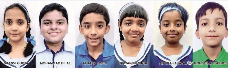 स्पेलिंग प्रतियोगिता में सी.एम.एस. छात्रों ने जीते छः गोल्ड मेडल