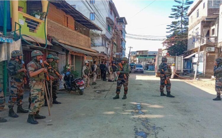 मणिपुर में नहीं थम रही हिंसा अब BSF जवान की मौत,दो सैनिक घायल