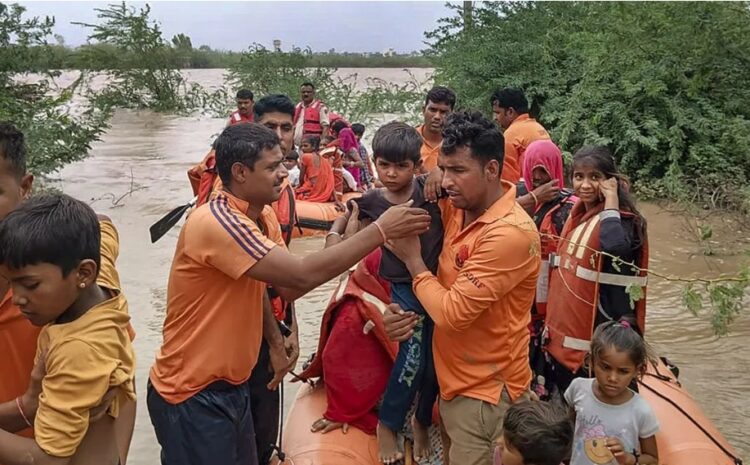राजस्थान में बिपरजॉय का असर,3 जिलों में बाढ़ जैसे हालात,इन जिलों में रेड अलर्ट