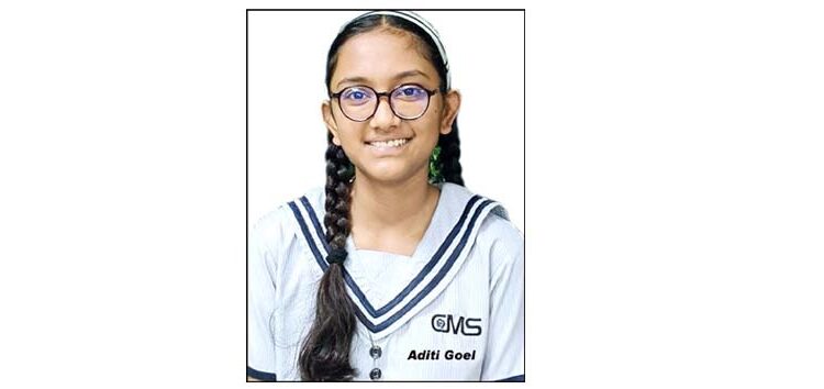 राज्य स्तरीय कराटे चैम्पियनशिप में अदिति ने जीता गोल्ड व सिल्वर मेडल