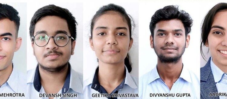 सी.यू.ई.टी. परीक्षा में CMS छात्र विनम्र मेहरोत्रा ‘सिटी टॉपर’