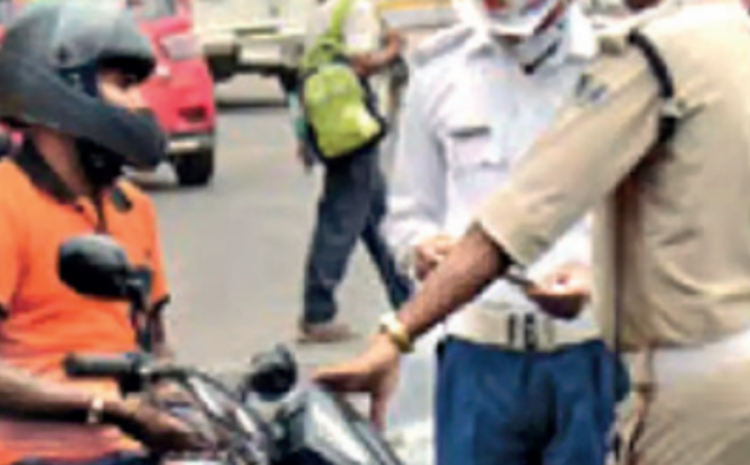 पटना में ट्रैफिक चालान बढ़े,वाहन चालक संभले,3 महीने में 6 करोड़ से ज्यादा की हुई वसूली