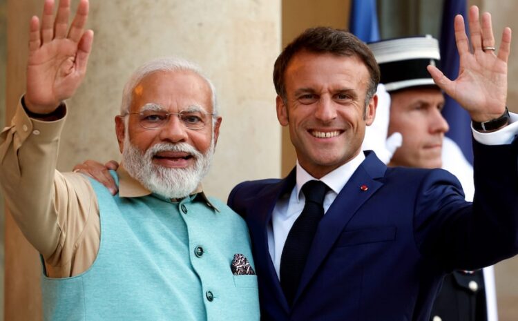 पेरिस में थोड़ी देर में शुरु होगा बैस्टिल डे परेड,पीएम मोदी होंगे मुख्य अतिथि