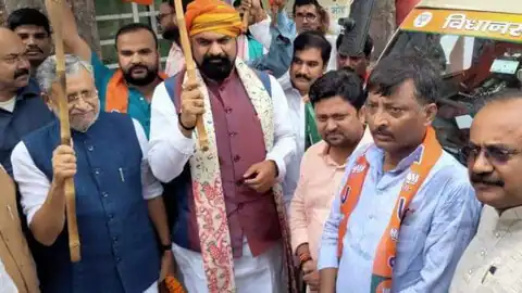 विधानसभा मार्च में भाजपा नेताओं पर केस दर्ज,सम्राट शाहनवाज-विजय सिन्हा,समेत 59 नामजद