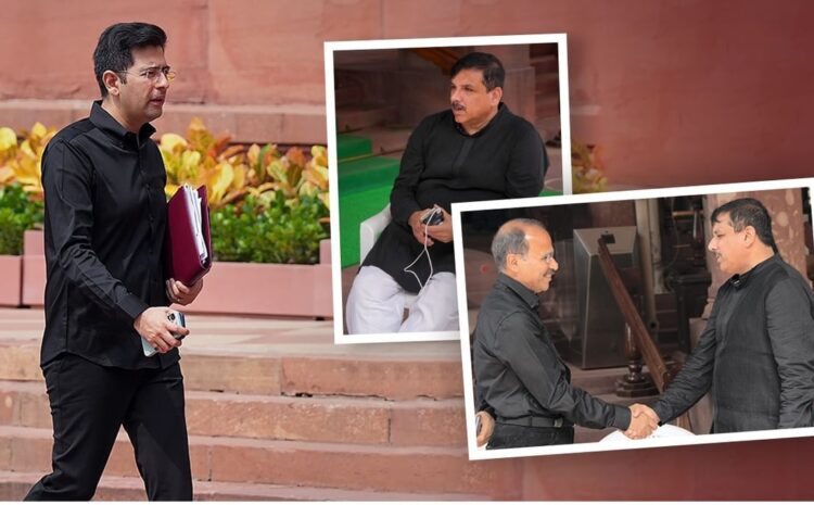 मणिपुर पर नहीं थमा संग्राम,काले कपड़े पहनकर संसद पहुंचे INDIA के एमपी