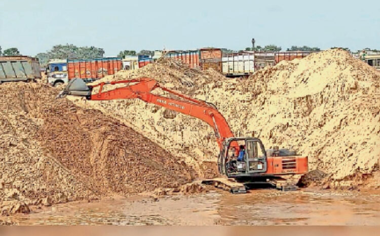 बिहार में फिर से बंद हुआ बालू खनन,नीतीश सरकार के इस फैसले से घर बनाना हुआ मुश्किल