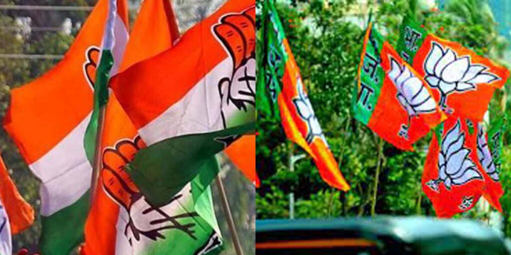 चुनाव से पहले बीजेपी-कांग्रेस के बीच फिल्मी तरीके से छिड़ी पोस्टर वार,कांग्रेस के हैवान के बाद आई बीजेपी की झूठी जुबान 1 IMG 20230914 WA0020