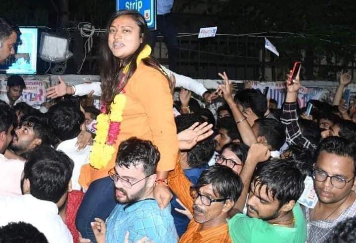 दिल्ली विश्वविद्यालय में ABVP की जीत पर शाह ने दी बधाई,अध्यक्ष पद पर तुषार तो सचिव पद पर अपराजिता कुशवाहा ने दर्ज की जीत 2 IMG 20230924 WA0005