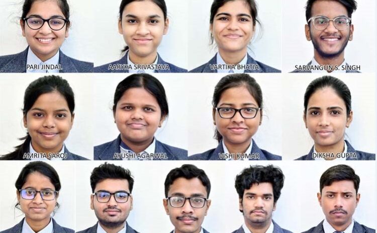  भारत सरकार द्वारा सी.एम.एस. के 13 छात्रों कोचार-चार लाख रूपये की स्कॉलरशिप