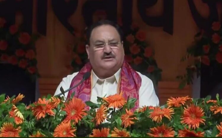 पटना के बापू सभागार में बोले जेपी नड्डा-लालू-नीतीश की विचारधारा को बिहार की जनता ने देख लिया