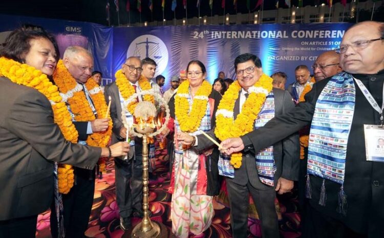 61 देशों से पधारे मुख्य न्यायाधीशों, न्यायाधीशों व अन्य प्रख्यात हस्तियों के सम्मान में आयोजित हुआ ‘स्वागत समारोह’