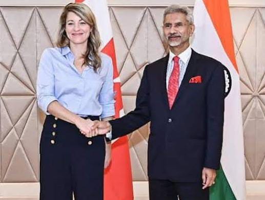  भारत के कूटनीति के आगे झुंका कनाडा,अब संबंध ठीक करने के लिए कनाडा की विदेश मंत्री मेलानी जॉली कर रही हैं भारत का पीछा