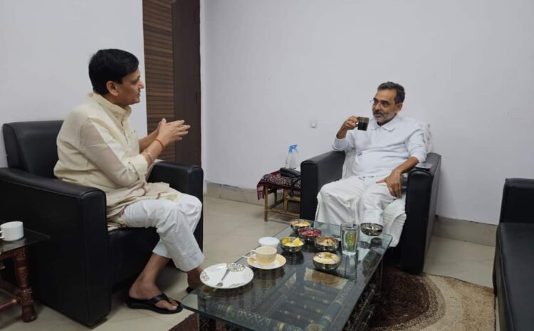 कुशवाहा से मुलाकात के बाद आज बोले नित्यानंद राय-बिहार के अनुभवी नेता हैं वह इसलिए NDA को उनके अनुभव का मिल रहा है लाभ