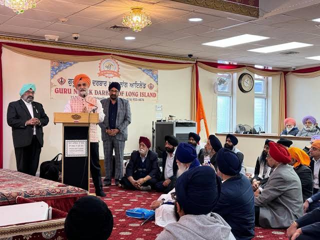 भारतीय राजदूत के समर्थक में उतरा US सिख संगठन,बीते दिन न्यूयॉर्क में भारतीय राजदूत के साथ गुरुद्वारे में हुई थी बदसलूकी 1 IMG 20231128 WA0026