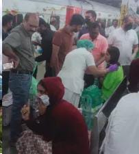 भारत गौरव यात्रा ट्रेन में रेलवे का खाना खाते हीं 40 यात्री हुए बीमार,अस्पताल में कराया गया भर्ती