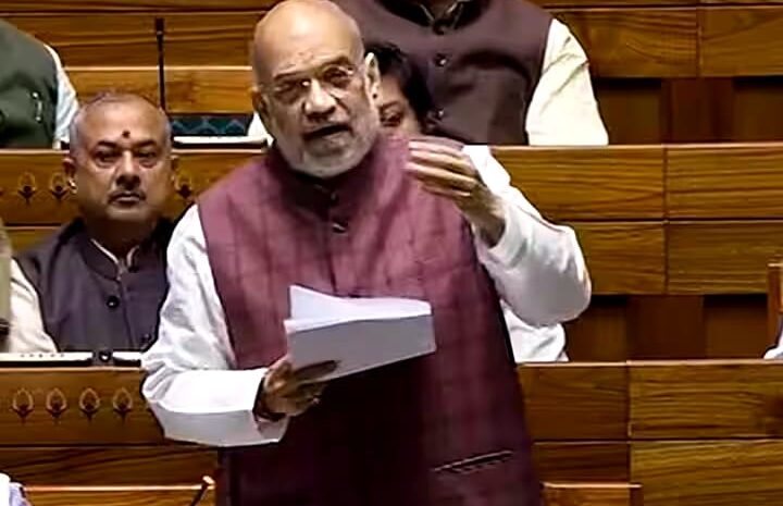 अमित शाह ने कांग्रेस पर बड़ा हमला,कहा-नेहरू की गलतियों के कारण बना PoK