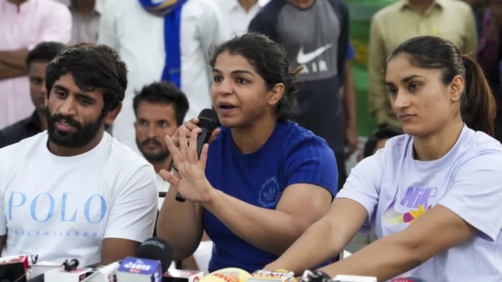 साक्षी मलिक के संन्यास पर आज बोली कांग्रेस,बेटी रुलाओ,बेटी सताओ और बेटियों को घर बिठाओ,भाजपा की यही है खेल नीति 1 IMG 20231221 WA0033 1