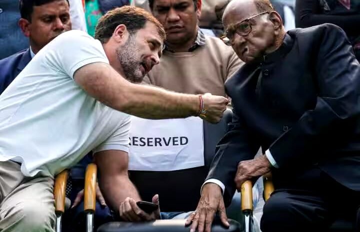 शरद पवार से मिले राहुल गांधी,नीतीश कुमार के नाराजगी को खत्म करने के लिए हुई चर्चा!