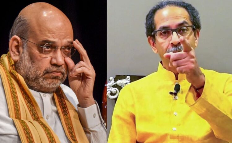 अमित शाह पर भड़के उद्धव ठाकरे,बोले-रामलला आपकी प्रॉपर्टी हैं क्या?