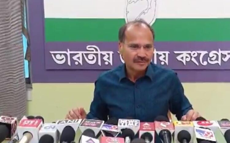 पश्चिम बंगाल में ED की टीम पर हमले को लेकर ममता पर भड़के अधीर रंजन,कहा-राज्य में फेल है कानून-व्यवस्था