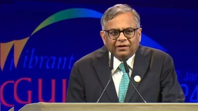 टाटा ग्रुप ने वाइब्रेंट गुजरात ग्लोबल समिट में की बड़ी घोषणा,कहा-गुजरात में सेमीकंडक्टर की फैक्ट्री लगाएगा टाटा ग्रुप