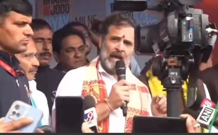 बंगाल में एंट्री करते हीं बोले राहुल गांधी-अन्याय के खिलाफ एक है इंडिया गठबंधन