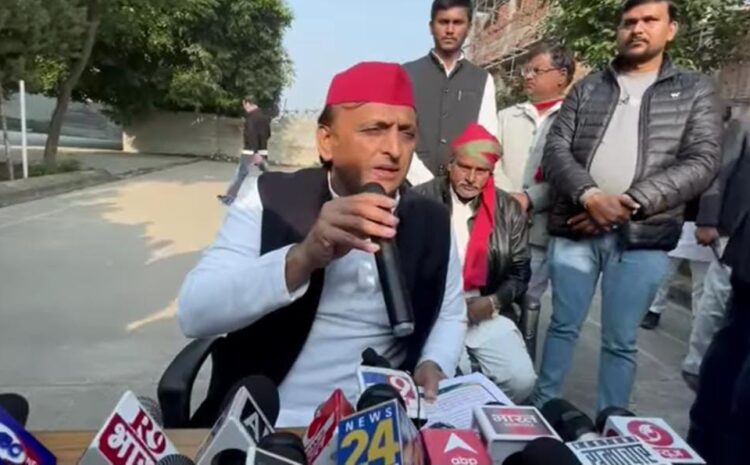 यूपी में ग्यारह सीटों पर चुनाव लड़ेगी कांग्रेस,अखिलेश यादव ने आज किया ऐलान