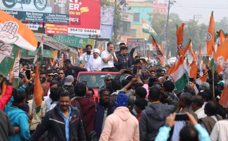 राहुल गांधी ने किया बड़ा दावा,इंडिया गठबंधन ने बीजेपी को झारखंड में सरकार गिराने से रोका..