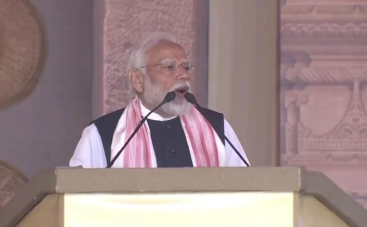 मां कमाख्या के दर पर आज पहुंचे पीएम मोदी,एक्सेस कॉरिडोर का रखा आधारशिला