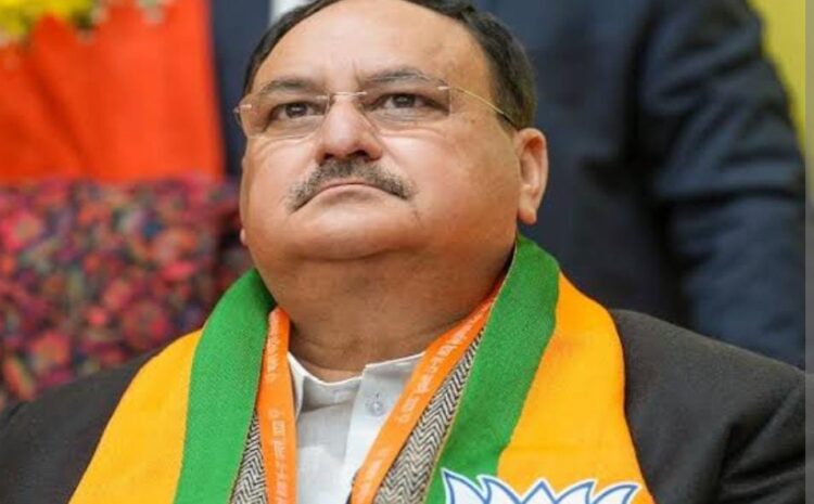 राज्यसभा के लिए जेपी नड्डा गुजरात से आज भरेंगे पर्चा,नामांकन का आज है आखिरी दिन