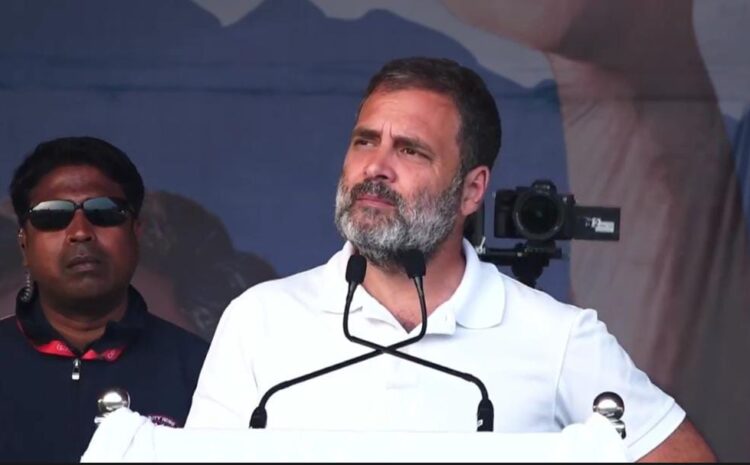 रोहतास के खुरमाबाद में आज राहुल गांधी जनसभा को करेंगे संबोधित,सुरक्षा व्यवस्था के किए गए हैं पुख्ता इंतजाम