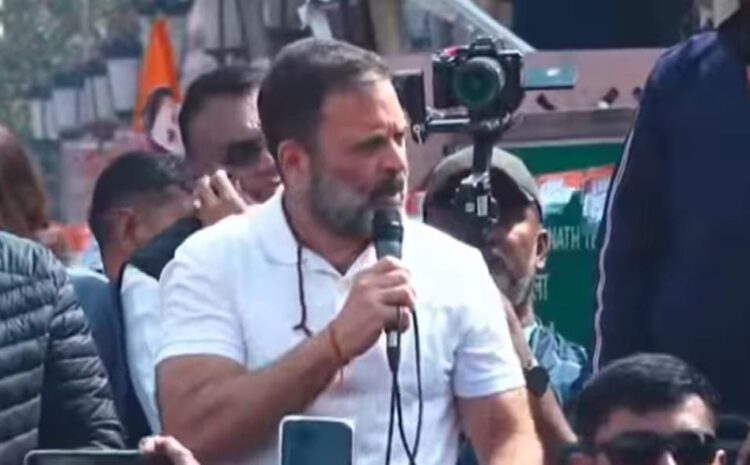 भारत मोहब्बत का देश है,नफरत का नहीं-राहुल गांधी