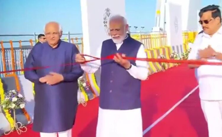 पीएम मोदी ने की बेट द्वारका मंदिर में पूजा,सुदर्शन सेतु का भी आज किया उद्घाटन