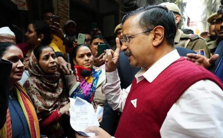 सीएम केजरीवाल ने भाजपा पार्टी पर लगाया गंभीर आरोप,कहा-दिल्ली जल बोर्ड की स्कीम बीजेपी ने एलजी को बोलकर रुकवा दी..