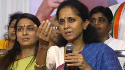 सुप्रिया सुले ने अजित पावर व उनकी पत्नी सुनेत्रा पर की हमला,बोलीं-पत्नी संसद के भीतर जाएगी और पति को कैंटीन में पर्स लेकर बैठना होगा