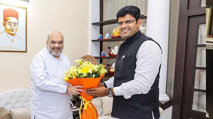  दिल्ली में बीजेपी अध्यक्ष जेपी नड्डा से आज मिले डिप्टी सीएम दुष्यंत चौटाला