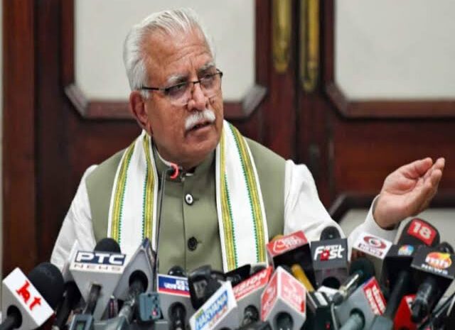 मनोहर लाल खट्टर ने मुख्यमंत्री पद से दिया इस्तीफा,हरियाणा की सियासत में मचा हड़कंप