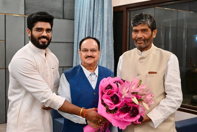 एनडीए गठबंधन का हिस्सा बने रहेंगे पशुपति पारस,जेपी नड्डा से मुलाकात के बाद आज हो गया डील