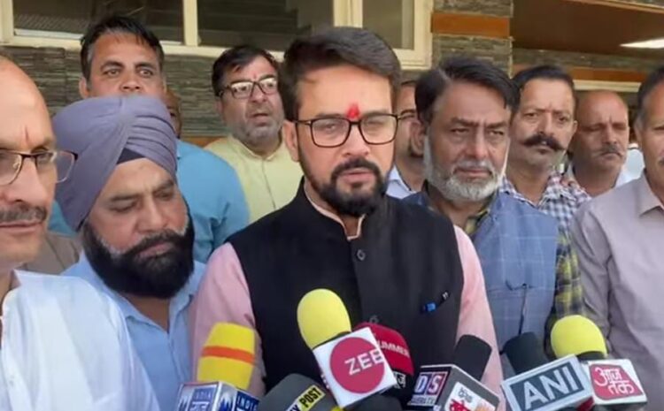 40 लोकसभा सीटों के लिए संघर्ष कर रही है कांग्रेस,भाजपा से नहीं किया जा सकता है तुलना:अनुराग ठाकुर