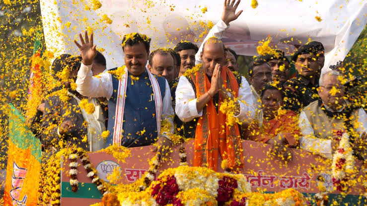 राजनाथ सिंह आज लखनऊ सीट से भरेंगे पर्चा,डिप्टी सीएम मौर्य समेत कई बड़े नेता रहेंगे मौजूद