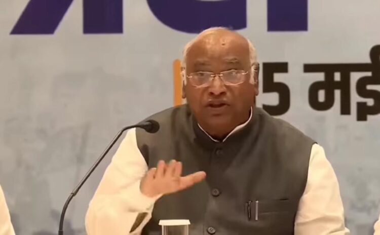 हमारी सरकार आई तो हम 5 किलो की जगह 10 किलो मुफ्त में देंगे राशन,कांग्रेस अध्यक्ष खरगे ने किया बड़ा ऐलान