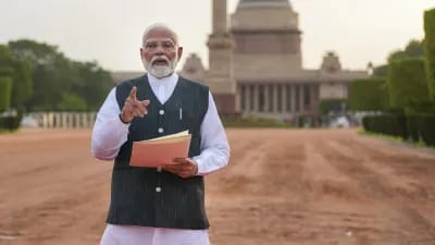 तीसरी बार आज पीएम पद की शपथ लेंगे नरेंद्र मोदी,राष्ट्रपति मुर्मू दिलाएंगी शपथ