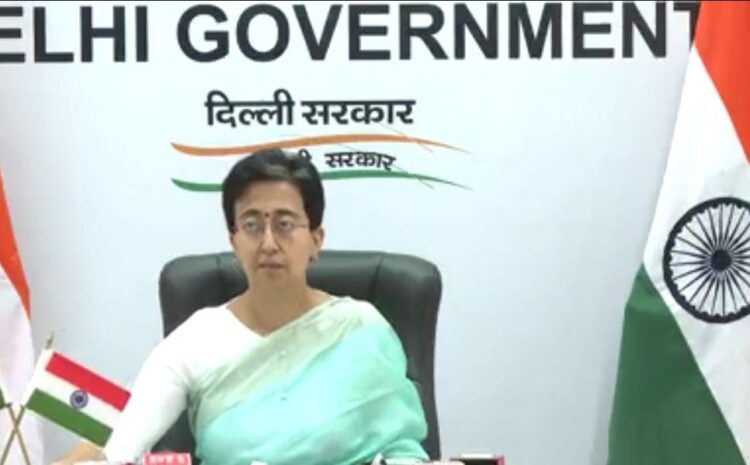 दिल्ली में पानी संकट पर बोली मंत्री आतिशी-हरियाणा से छोड़ा जा रहा है कम पानी