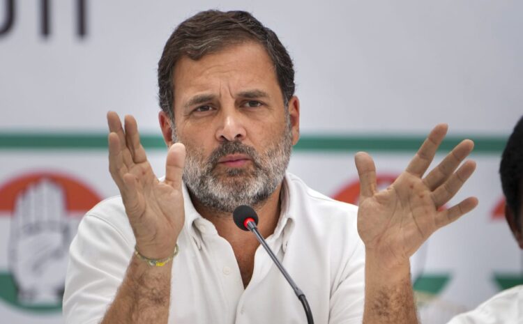 भारत के संविधान को नहीं छू सकती है कोई भी शक्ति,बोले राहुल गांधी