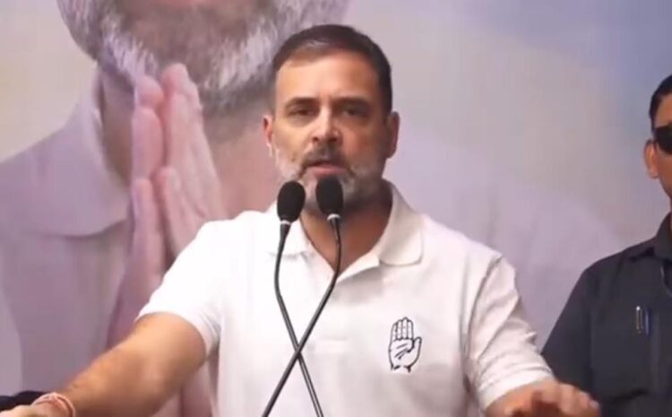 राहुल गांधी ने मोदी सरकार पर साधा निशाना,कहा-जैसे हमारा कार्यालय तोड़ा वैसे हम उनकी सरकार तोड़ेंगे