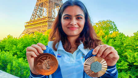 ओलंपिक 2024 के समापन के बाद भारत लौटी निशानेबाज मनु भाकर,बोली-मेरा लक्ष्य देश के लिए और ओलंपिक पदक जीतना है.. 1 1000369833