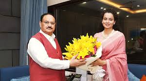 कंगना रनौत का जेपी नड्डा ने लगाया क्लास,नीतिगत मामलों पर बोलने के लिए किया माना! 1 1000381586